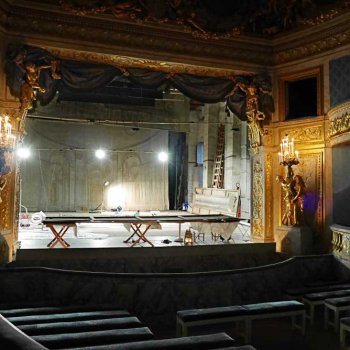 Restauration du Temple de Minerve, Théâtre du Trianon, château de Versailles