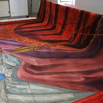 Restauration des décors du théâtre Blossac, Châtellerault