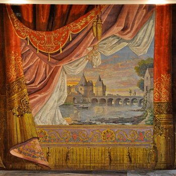 Restauration des décors du théâtre Blossac, Châtellerault