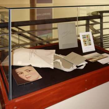 La boutique de l'exposition Joseph Lemoine