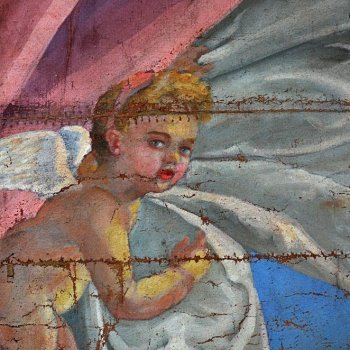 Restauration des décors du théâtre Blossac, Châtellerault – Détail